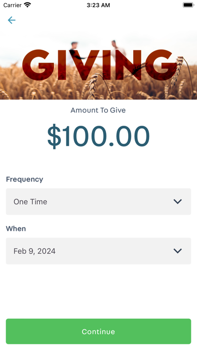 My One Church App Screenshot