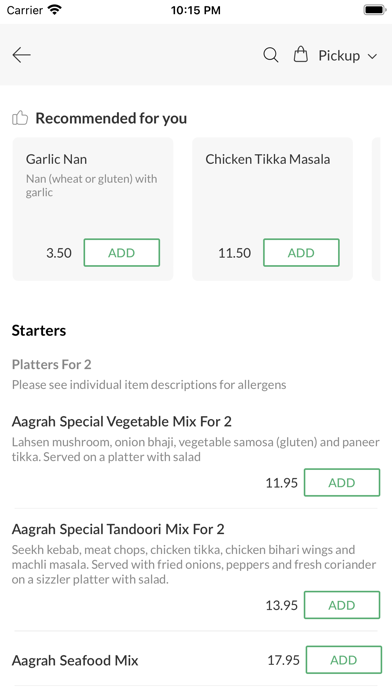 Aagrah Skipton Screenshot