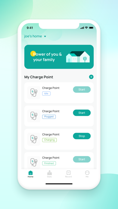 HomeCharger Screenshot