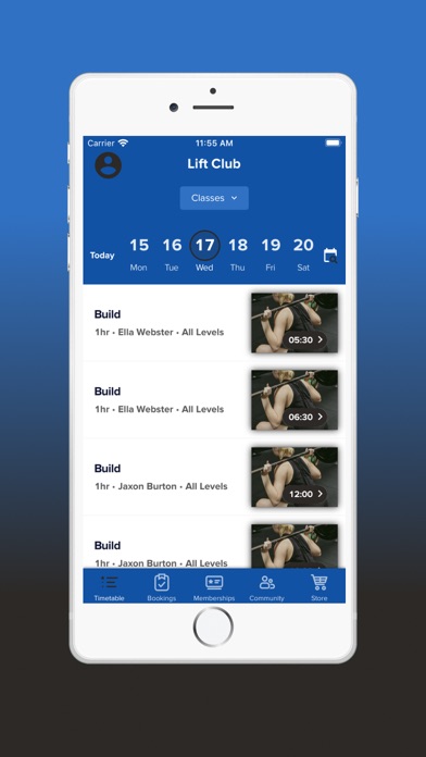 Lift Club NZ Screenshot