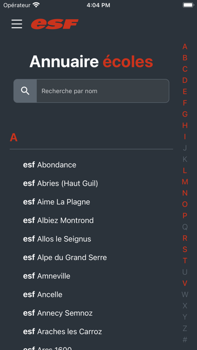 ESF Carnet Rouge Screenshot