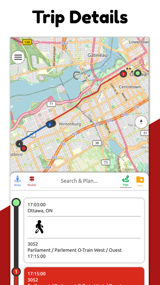 #6. Ottawa Transit RT - OC Transpo (iOS) 由: Bhanu Munjal