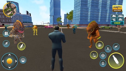 Gangster Thief Fish Head City Screenshot