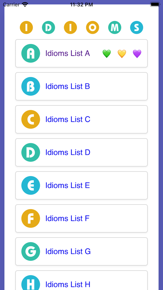 English Idiom Word Game - 2.0 - (iOS)