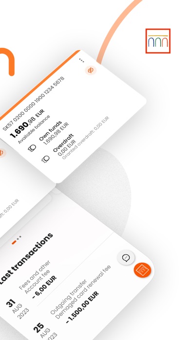VÚB Banking Screenshot