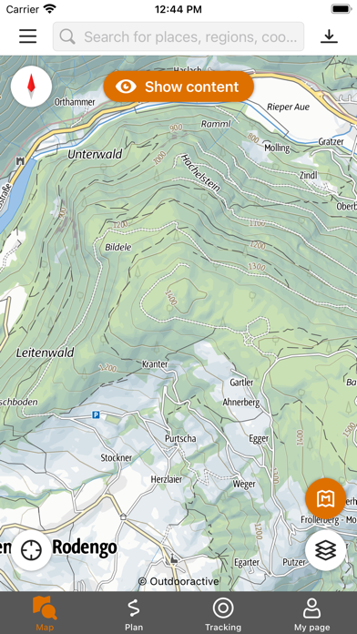 Outdoor Südtirol Screenshot