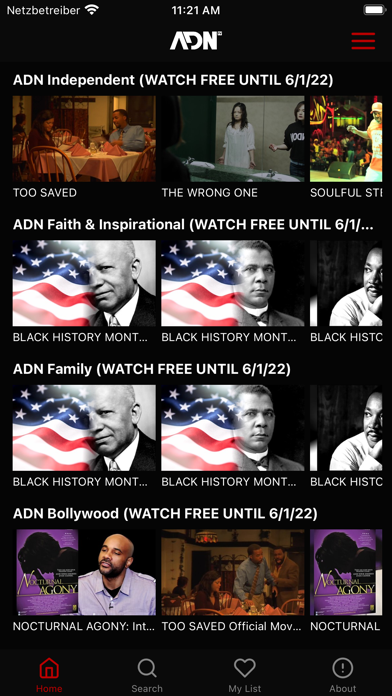 AFRICAN DIASPORA NETWORK TV Screenshot