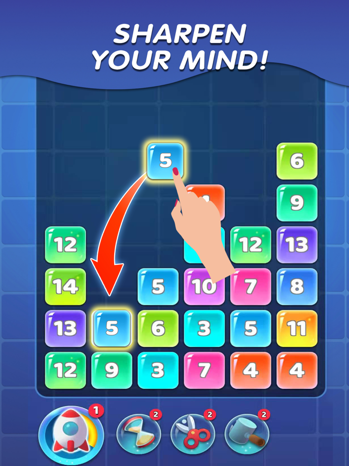 Merge Block Puzzle  Make 20