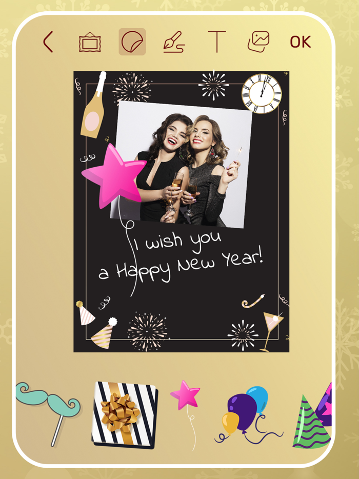 xmas frames – photo editor