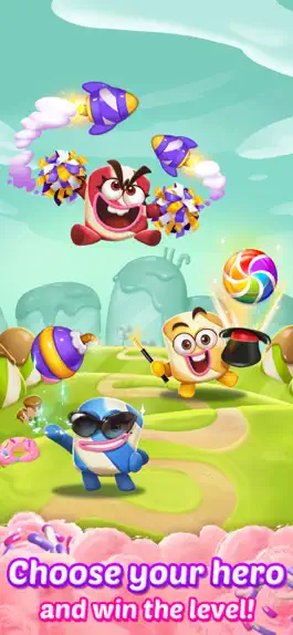 Game screenshot Lollipop Sweet Heroes Match3 apk