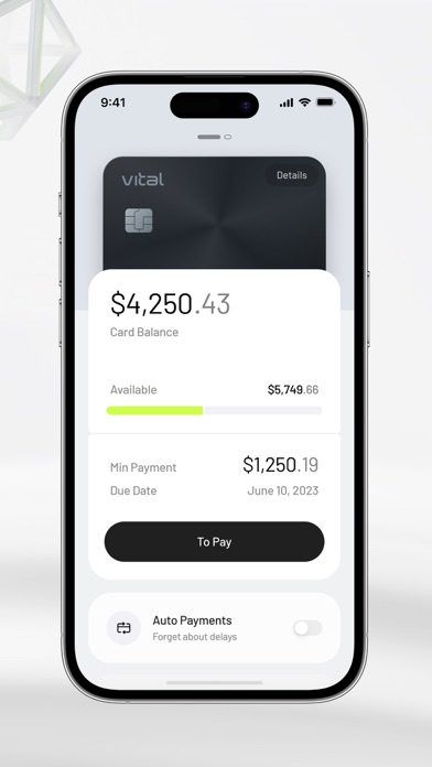 Vital Card Screenshot