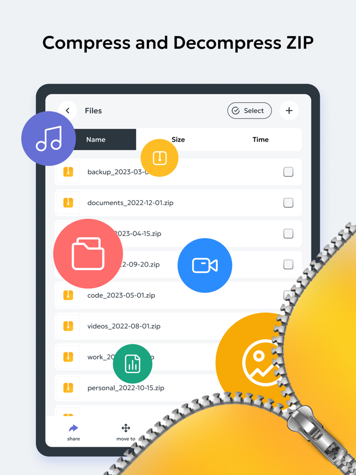 Zip and Unzip Files - Extractor