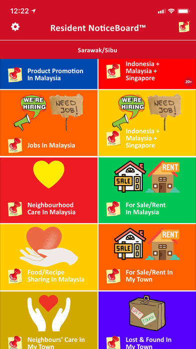 Screenshot 4 of Tack It! Resident NoticeBoard™ App