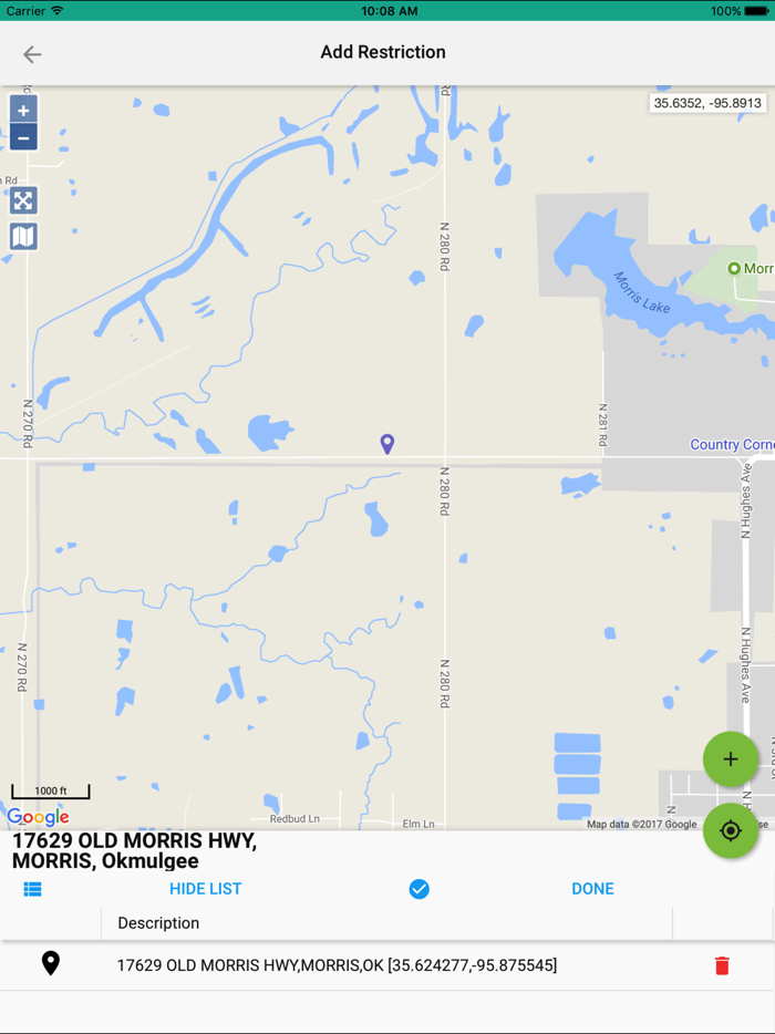 Mobile Restriction Manager
