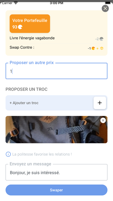 AndSwap Screenshot