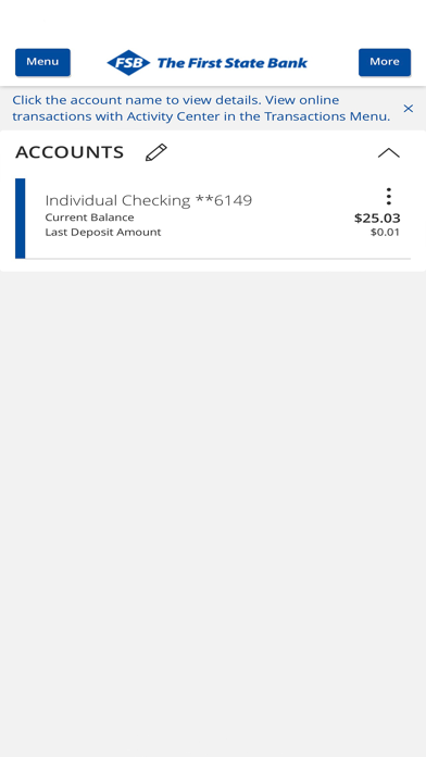 First State Bank of Louise,Inc Screenshot