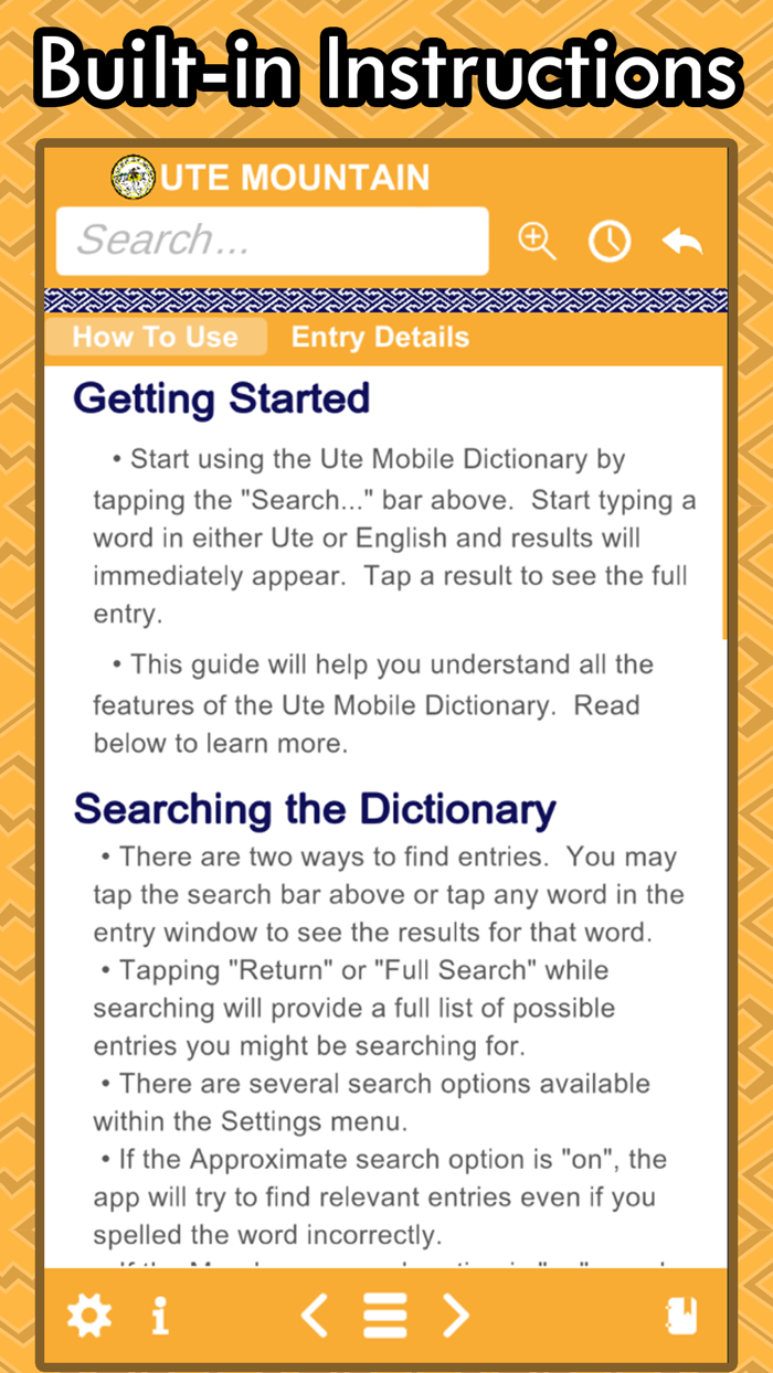 Ute Mobile Dictionary