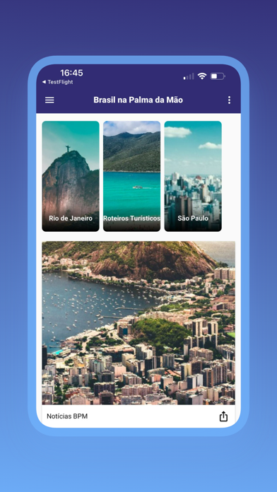 Brasil na palma da mão Screenshot