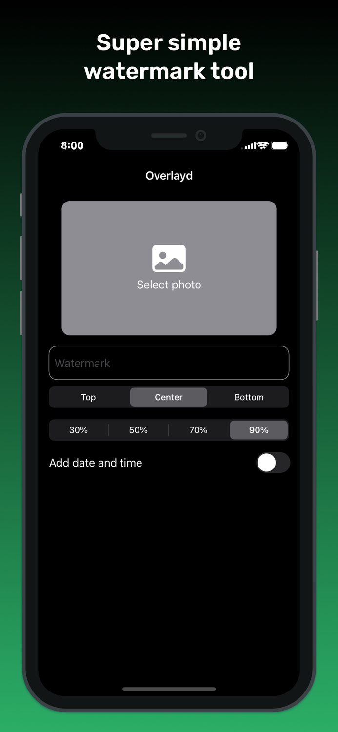 Overlayd Add Watermark