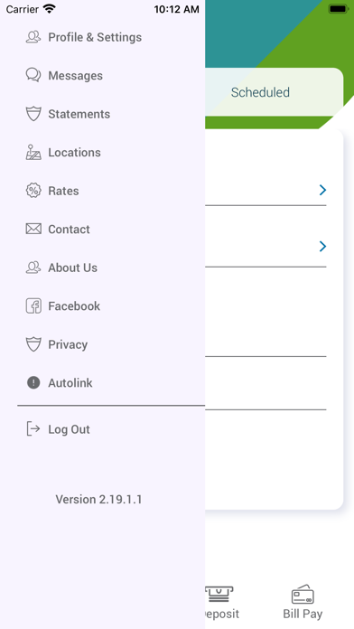 Consumers Federal Credit Union Screenshot