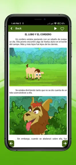 Game screenshot Spanish kids story with audio hack