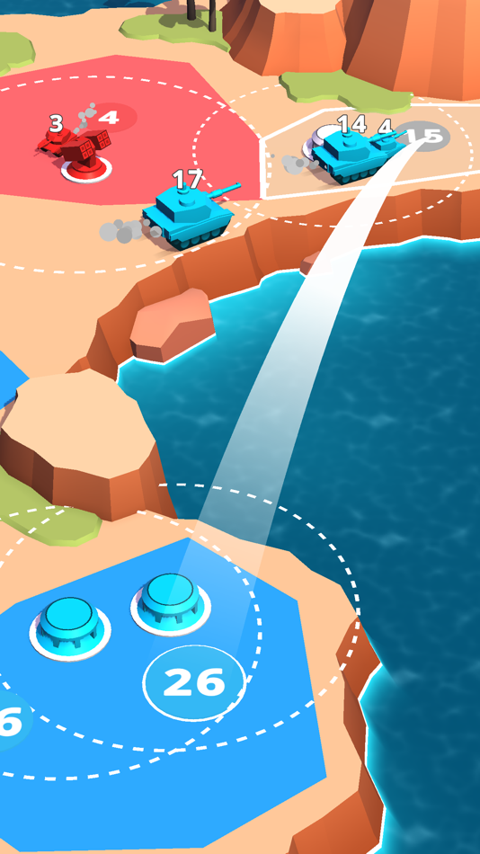 #1. Mini Wars 3D (iOS) 由: Volodymyr Delinskyi