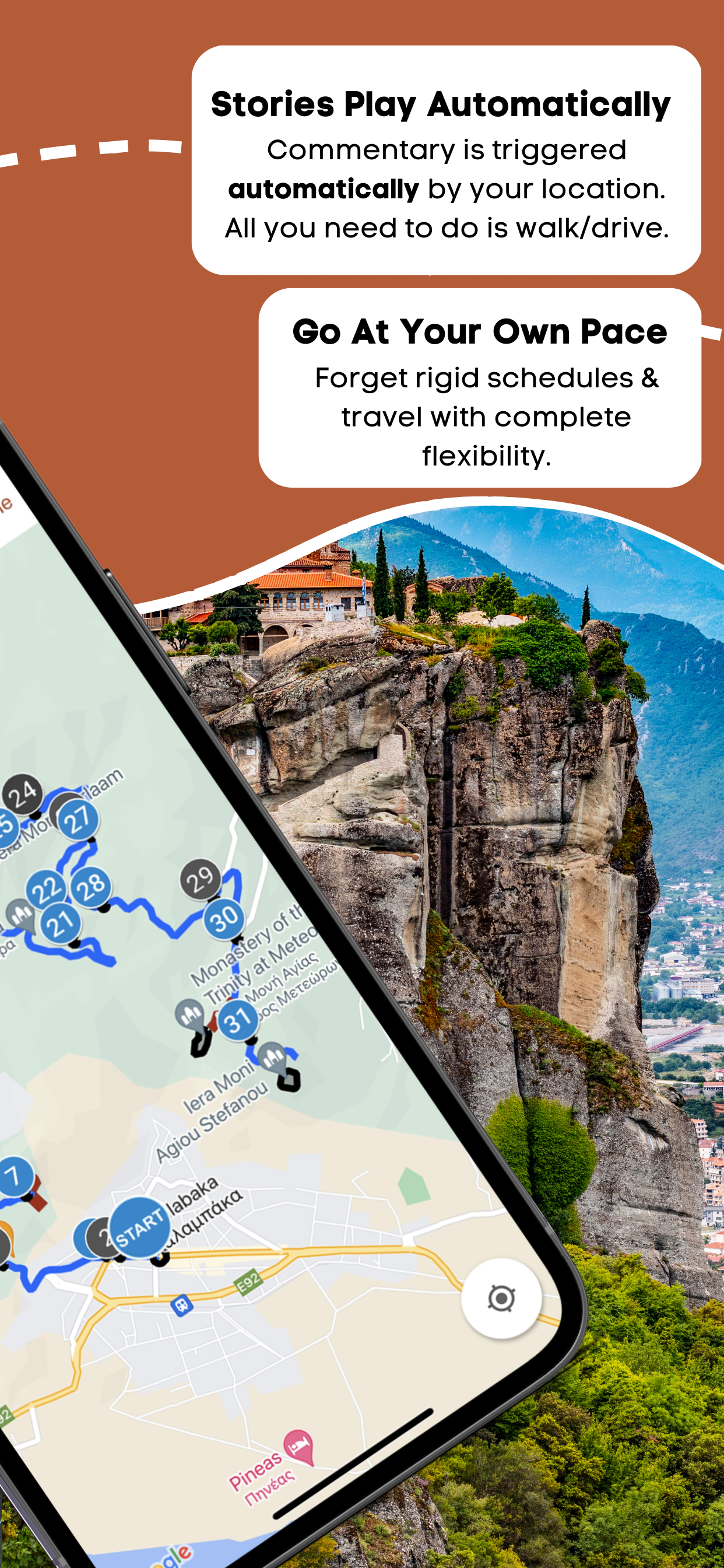 Meteora Monasteries Audio Tour