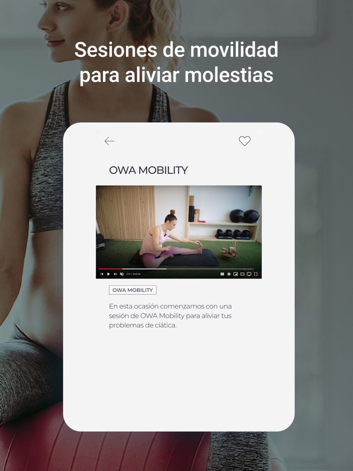 OWAPP Entrenamiento embarazo