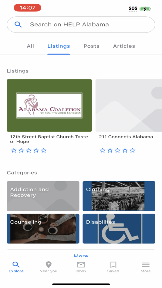 #2. HELP Alabama (iOS) 由: Alabama Coalition for Healthy Mothers and Children