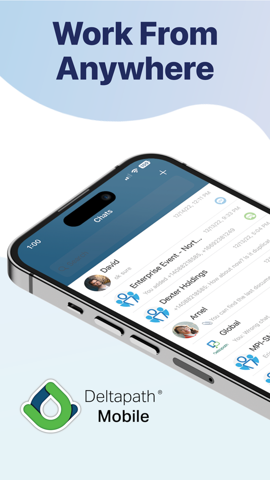 #1. Deltapath Mobile (iOS) 由: Deltapath, Inc.