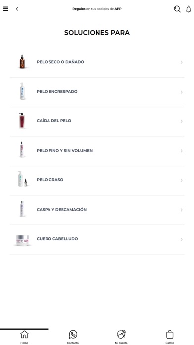 MiPelazo-Productos Peluquería Screenshot