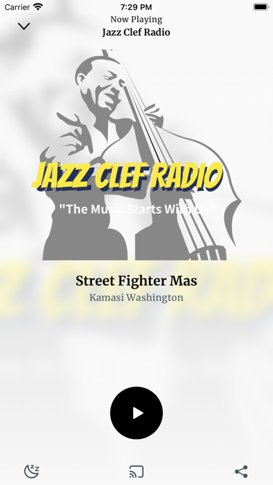 Jazz Clef Radio Screenshot
