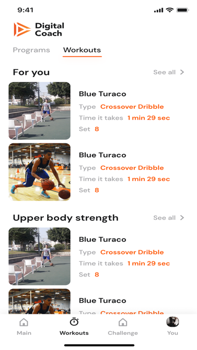 NewStream Digital Coach Screenshot