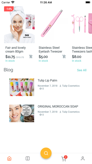 Tulip Cosmetics Screenshot