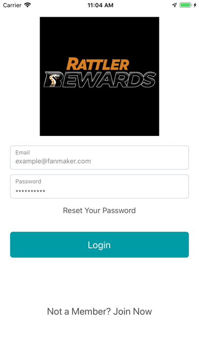 Rattler Rewards Screenshot