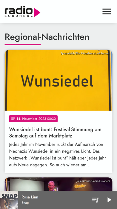 Screenshot #3 pour Radio Euroherz