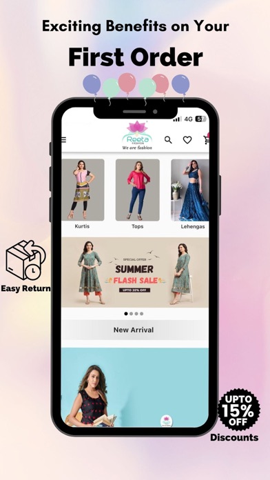 Reeta Fashion- Online Shopping Screenshot