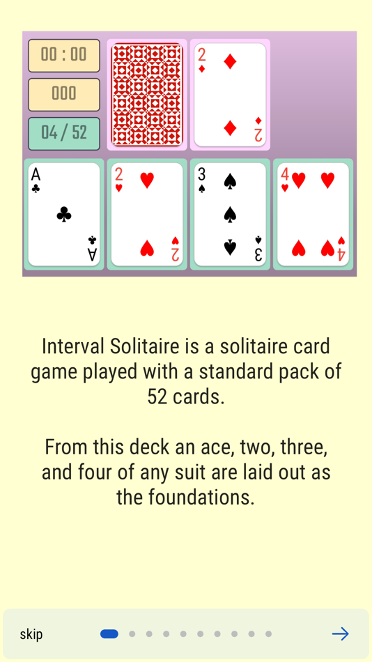 #3. Interval Solitaire (iOS) 由: RIOM BV