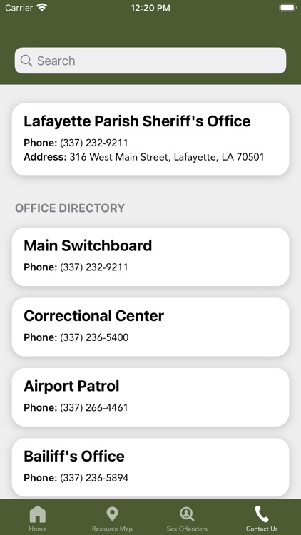 Lafayette Sheriff