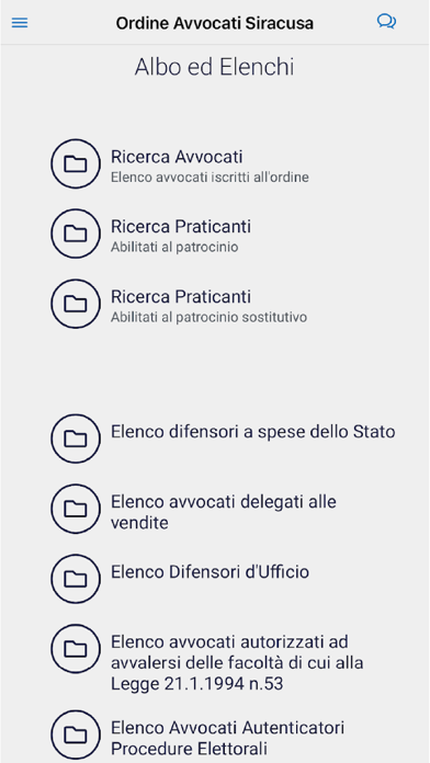 Ordine Avvocati Siracusa Screenshot