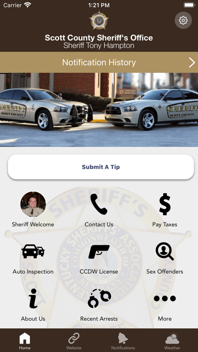 Scott County Sheriff (KY) Screenshot