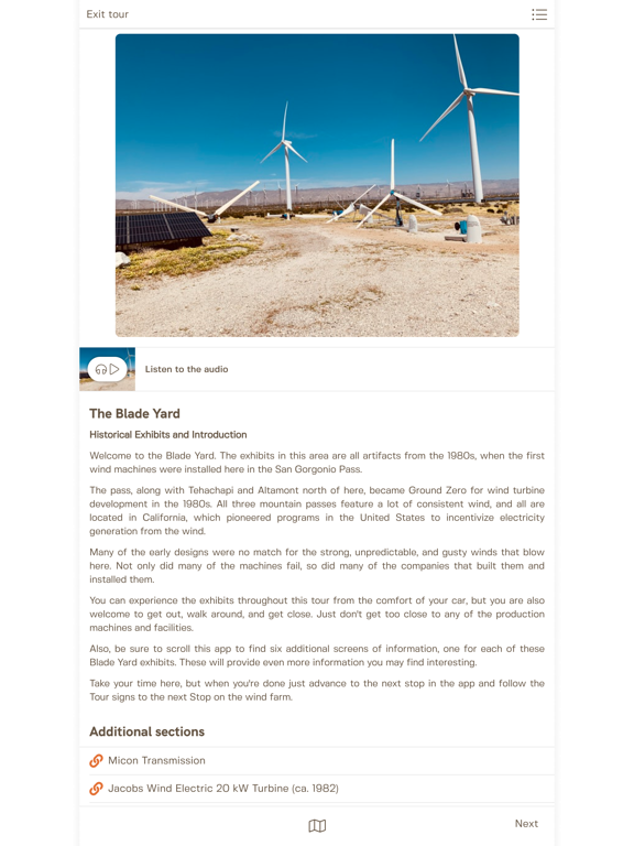 Screenshot #6 pour Palm Springs Windmill Tour
