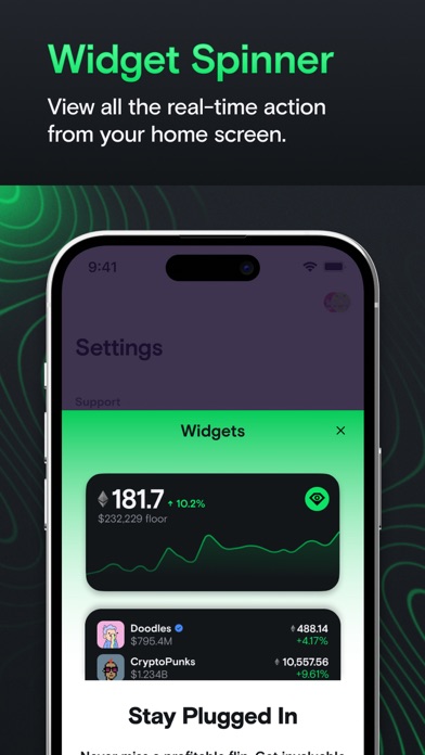 LooksRare Portfolio Screenshot