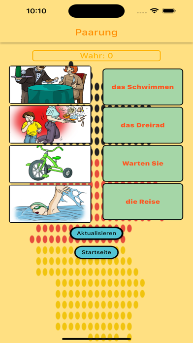 German Words Vocabulary Screenshot