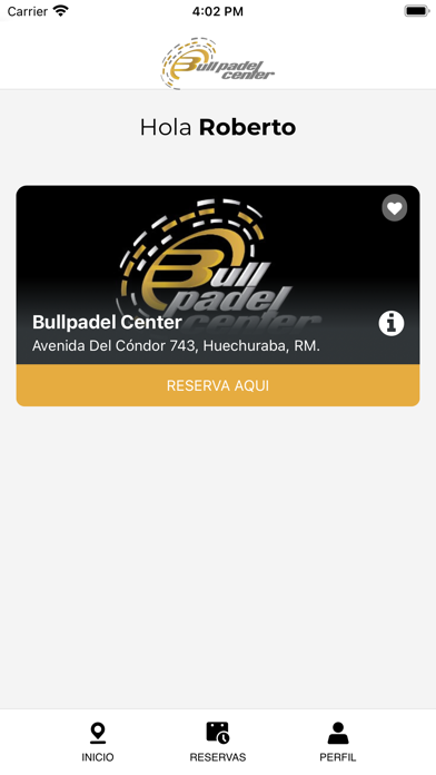 Bullpadel Center Screenshot