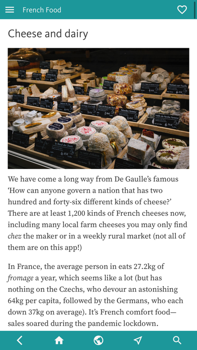 French Food Decoder Screenshot