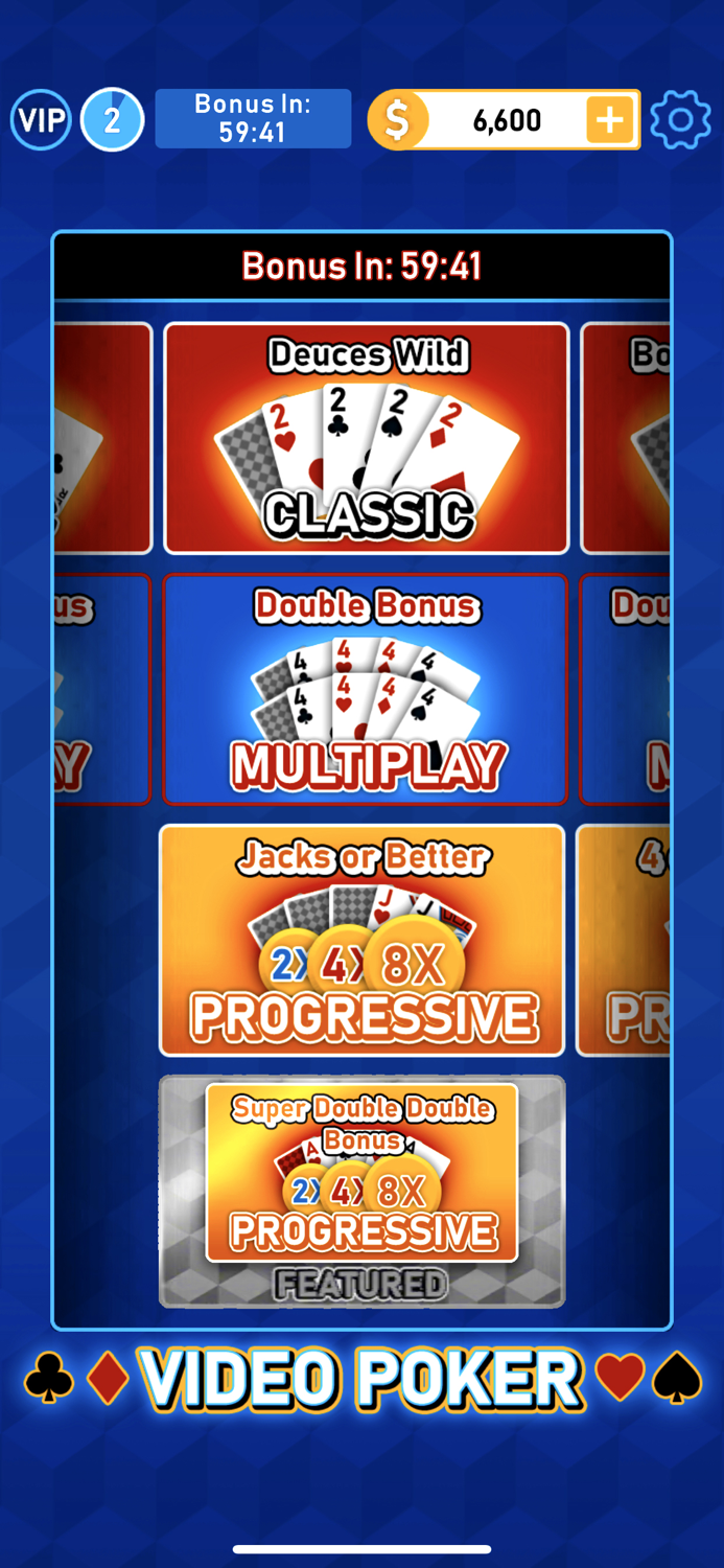 Video Poker Multi Bonus