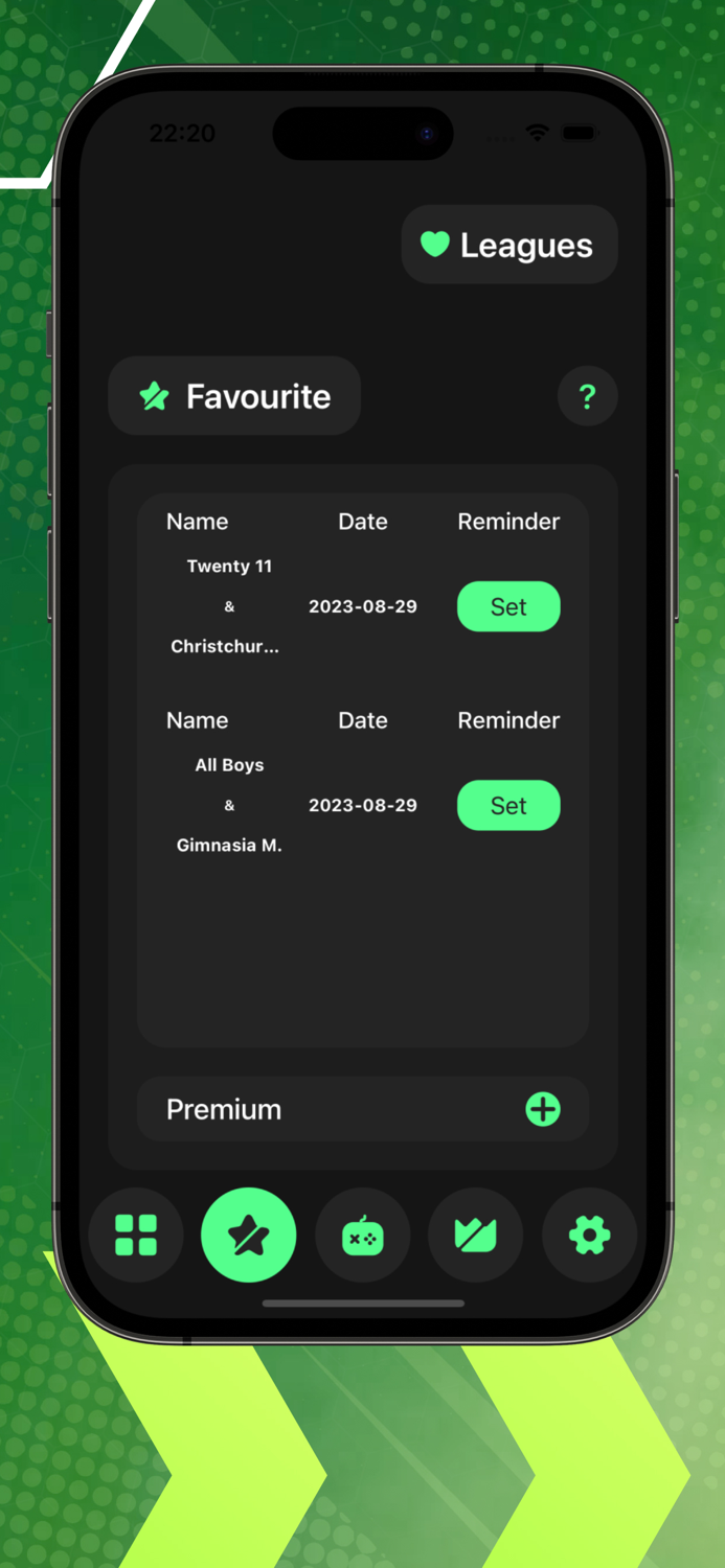 365 days  soccer goal scores
