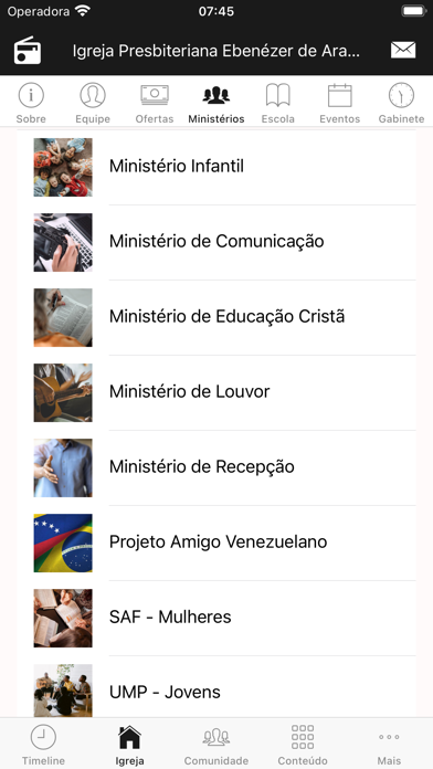 IPB Ebenézer de Araguari Screenshot