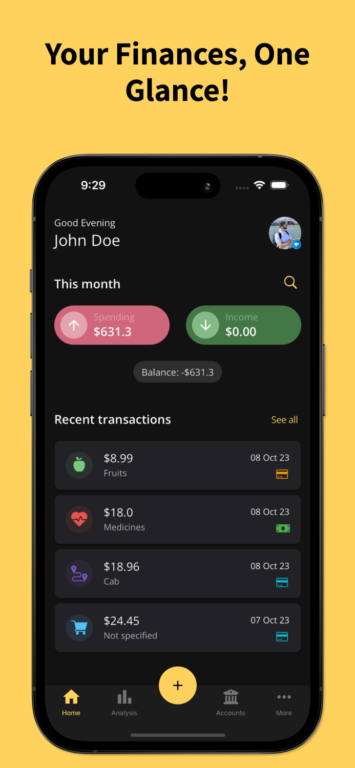 Expenses Manager Fast and Easy